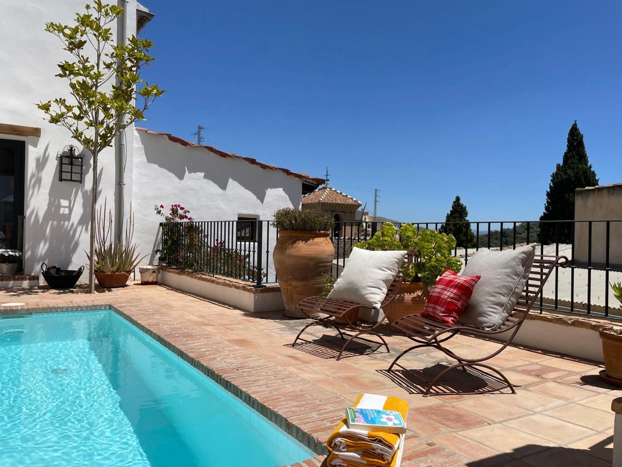 Stunning Spanish White Village Home Private Pool Stunning Views Saleres 외부 사진