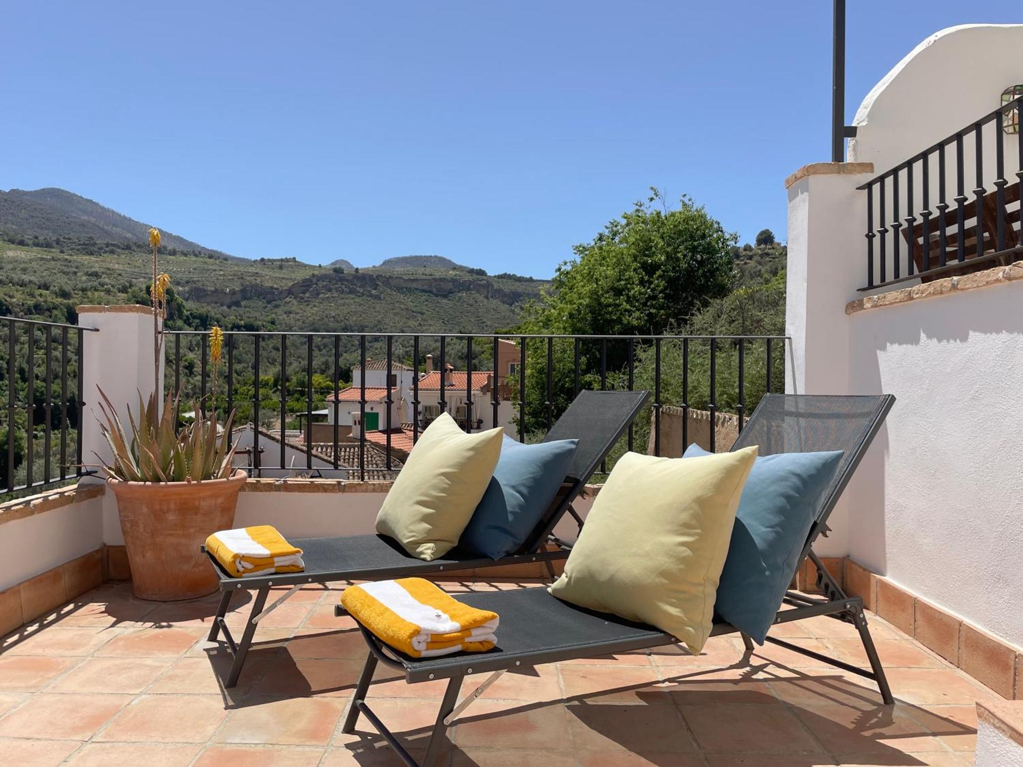 Stunning Spanish White Village Home Private Pool Stunning Views Saleres 외부 사진